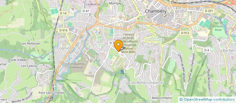 localisation de l'entreprise MONSIEUR MICHAEL FERRE  JACOB-BELLECOMBETTE