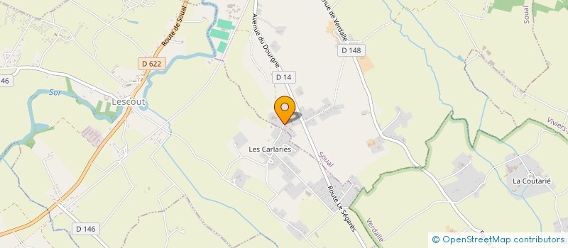 localisation de l'entreprise MONSIEUR MICHAEL FERRISI  SOUAL