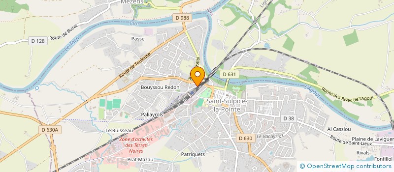 localisation de l'entreprise MONSIEUR MICHAEL FERTANE  SAINT-SULPICE-LA-POINTE