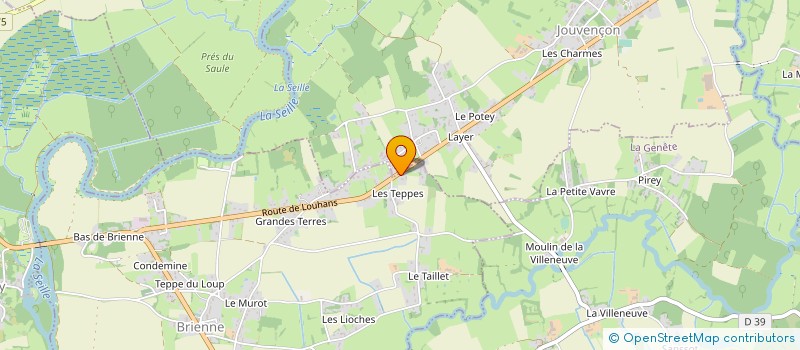 localisation de l'entreprise MONSIEUR MICHAEL FICHET  BRIENNE