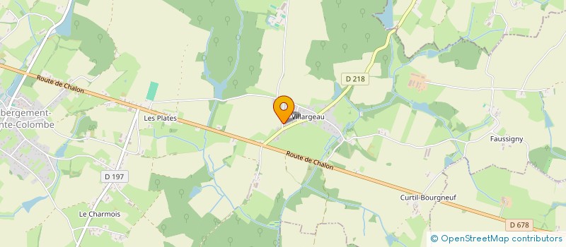 localisation de l'entreprise MONSIEUR MICHAEL FIORE  L'ABERGEMENT-SAINTE-COLOMBE