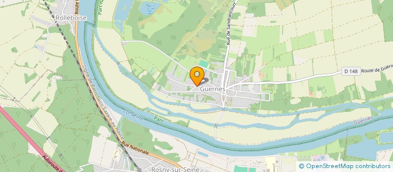 localisation de l'entreprise MONSIEUR MICHAEL FLAMENT  GUERNES