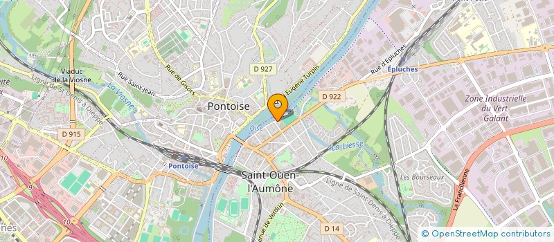 localisation de l'entreprise MONSIEUR MICHAEL FLEURY à SAINT-OUEN-L'AUMONE