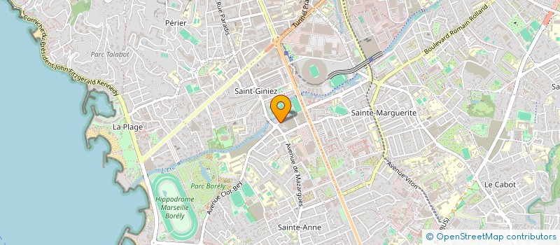 localisation de l'entreprise MONSIEUR MICHAEL FOUQUE à MARSEILLE