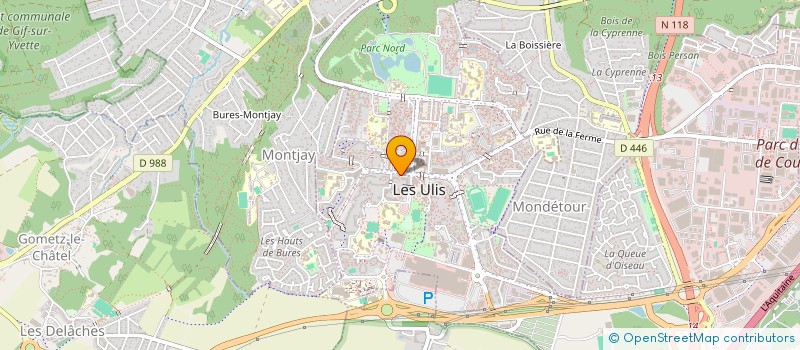 localisation de l'entreprise MONSIEUR MICHAEL FOUQUET à LES ULIS