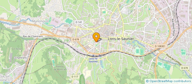 localisation de l'entreprise MONSIEUR MICHAEL FRAIZY à LONS-LE-SAUNIER