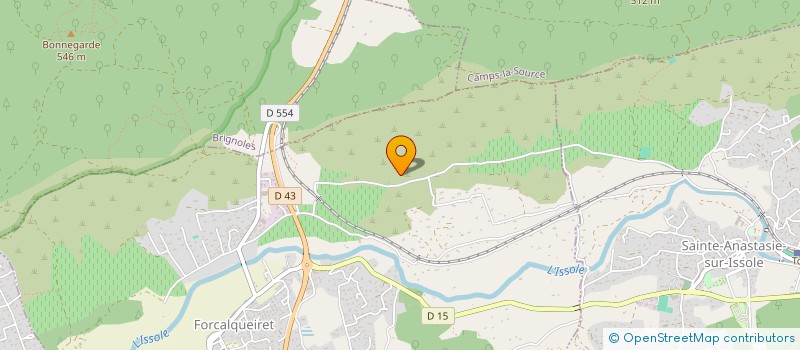 localisation de l'entreprise MONSIEUR MICHAEL FRANCHITTO  FORCALQUEIRET