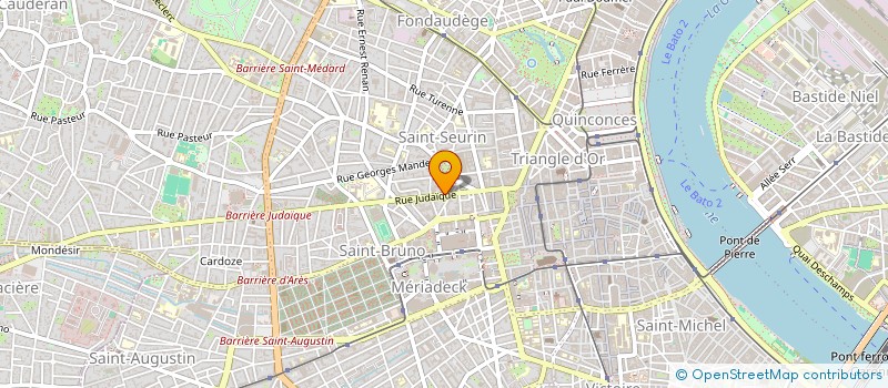 localisation de l'entreprise MONSIEUR MICHAEL FRAPPAT  BORDEAUX