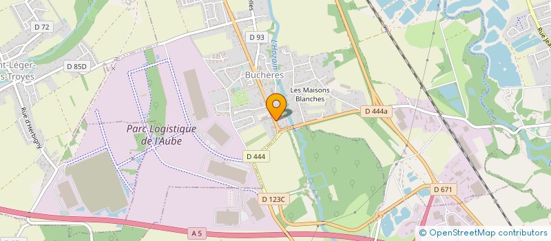 localisation de l'entreprise MONSIEUR MICHAEL FREID  BUCHERES