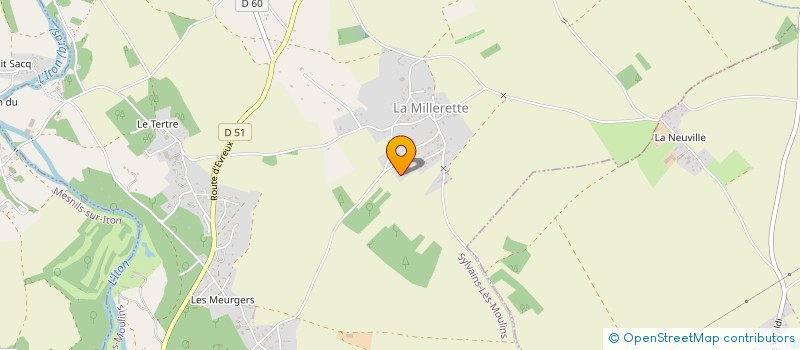 localisation de l'entreprise MONSIEUR MICHAEL FREUDENREICH  SYLVAINS-LES-MOULINS