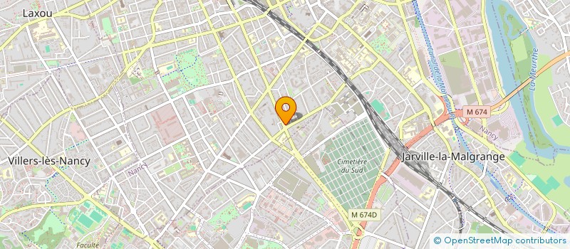 localisation de l'entreprise MONSIEUR MICHAEL FROELIGER  NANCY