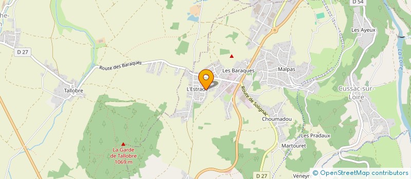 localisation de l'entreprise MONSIEUR MICHAEL FROUSSARD à CUSSAC-SUR-LOIRE