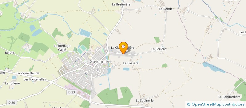 localisation de l'entreprise MONSIEUR MICHAEL GABORIEAU à MONTAIGU-VENDEE