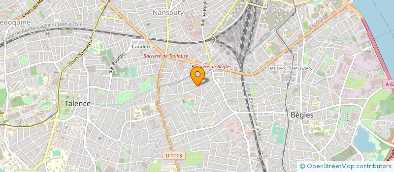 localisation de l'entreprise MONSIEUR MICHAEL GALET  MERIGNAC