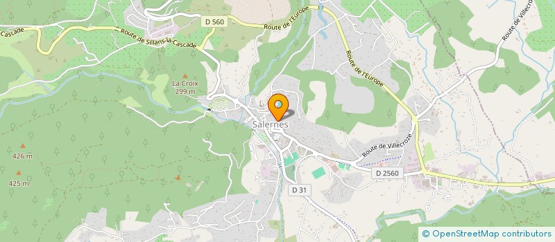 localisation de l'entreprise MONSIEUR MICHAEL GALLE à SALERNES