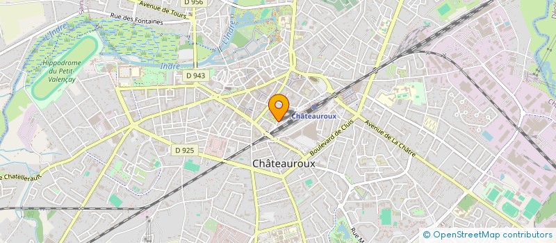 localisation de l'entreprise MONSIEUR MICHAEL GALLOIS à CHATEAUROUX