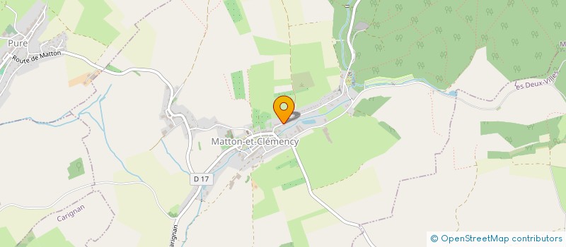 localisation de l'entreprise MONSIEUR MICHAEL GALOY  POURU-SAINT-REMY