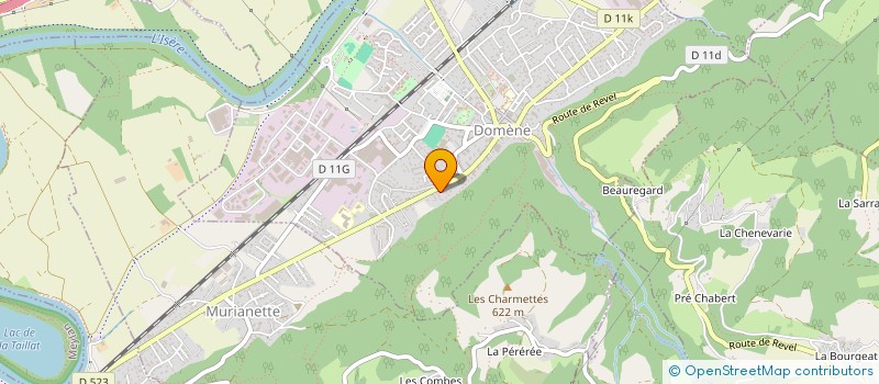 localisation de l'entreprise MONSIEUR MICHAEL GARCIA  DOMENE