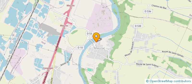 localisation de l'entreprise MONSIEUR MICHAEL GARRIGUES  MAUZAC