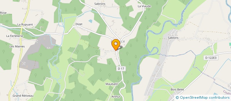 localisation de l'entreprise MONSIEUR MICHAEL GAUGOY à LAGORCE