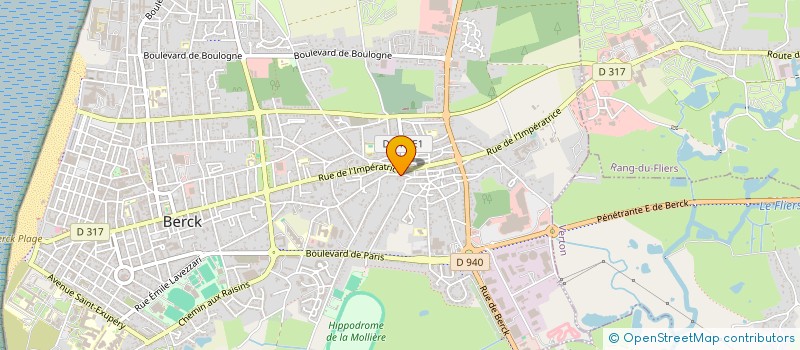 localisation de l'entreprise MONSIEUR MICHAEL GAUTHEY  BERCK