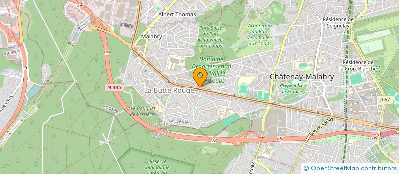 localisation de l'entreprise MONSIEUR MICHAEL GAUTRON  CHATENAY-MALABRY