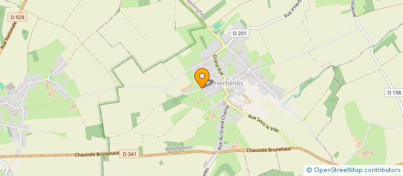 localisation de l'entreprise MONSIEUR MICHAEL GAVORY  BELLINGHEM