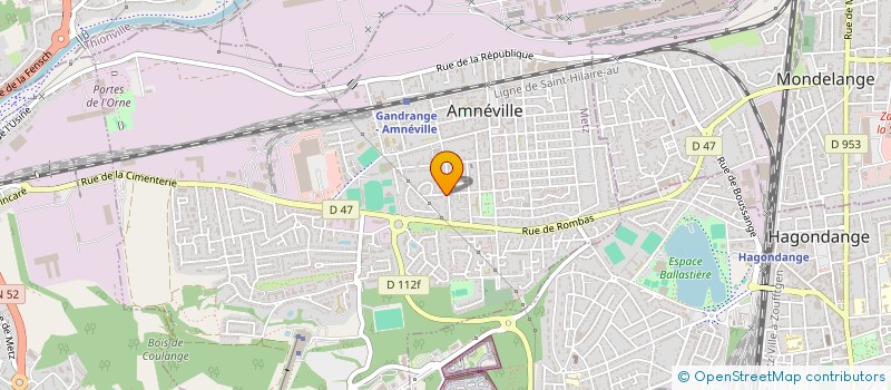 localisation de l'entreprise MONSIEUR MICHAEL GENOVESE  AMNEVILLE