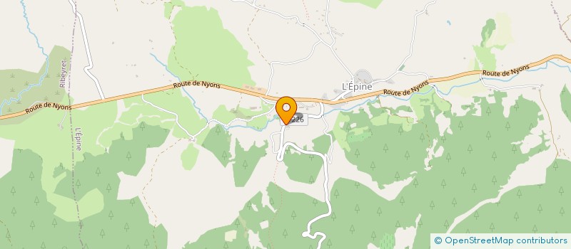 localisation de l'entreprise MONSIEUR MICHAEL GILARDI  L'EPINE