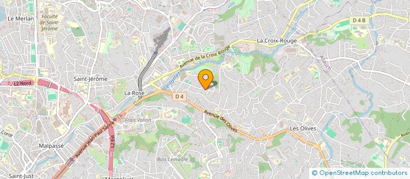 localisation de l'entreprise MONSIEUR MICHAEL GILLES  MARSEILLE