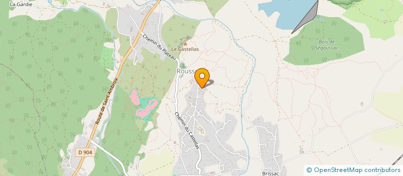 localisation de l'entreprise MONSIEUR MICHAEL GIORDANO  ROUSSON