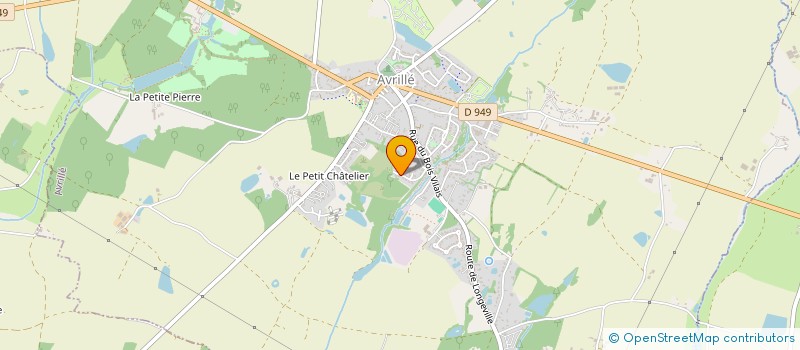 localisation de l'entreprise MONSIEUR MICHAEL GIRARDEAU à AVRILLE