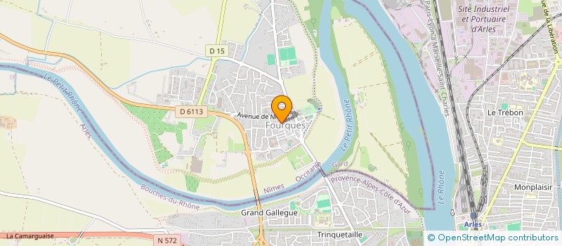 localisation de l'entreprise MONSIEUR MICHAEL GIVA  FOURQUES