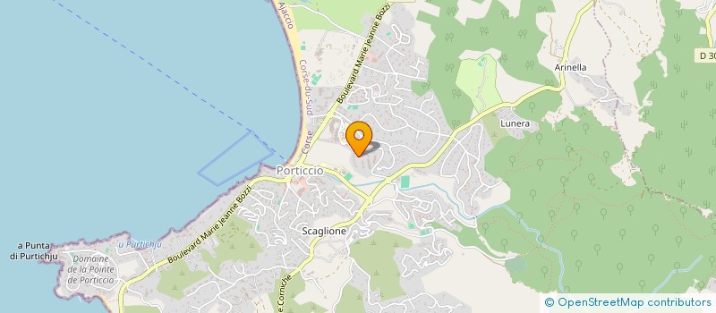 localisation de l'entreprise MONSIEUR MICHAEL GODIN  GROSSETO-PRUGNA