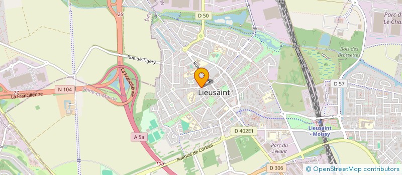 localisation de l'entreprise MONSIEUR MICHAEL GOMES SANCHES  LIEUSAINT