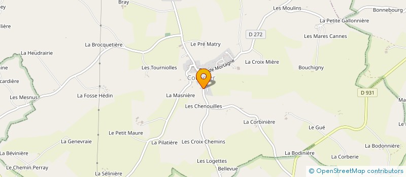 localisation de l'entreprise MONSIEUR MICHAEL GOSSET à COULIMER