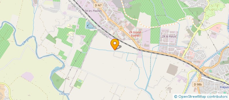 localisation de l'entreprise MONSIEUR MICHAEL GRASSET  FREJUS