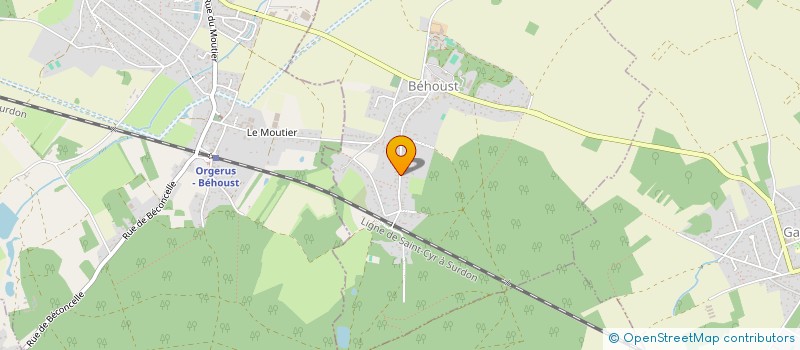 localisation de l'entreprise MONSIEUR MICHAEL GRAVE  BEHOUST