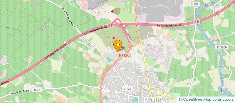 localisation de l'entreprise MONSIEUR MICHAEL GREGOIRE  BESSAN