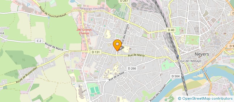 localisation de l'entreprise MONSIEUR MICHAEL GRENET à NEVERS