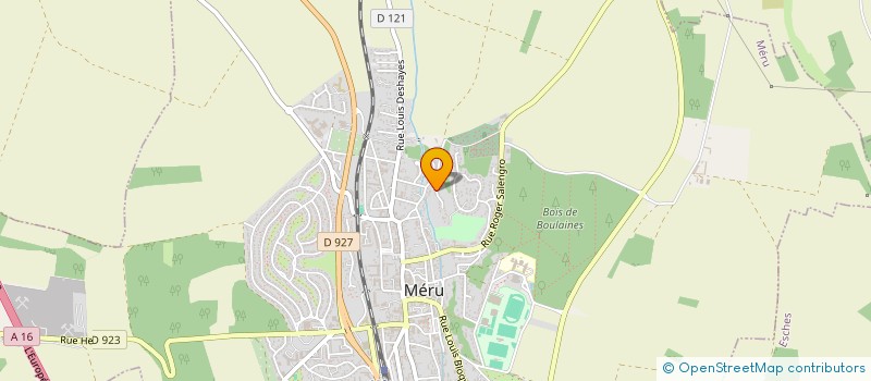 localisation de l'entreprise MONSIEUR MICHAEL GRENET  MERU