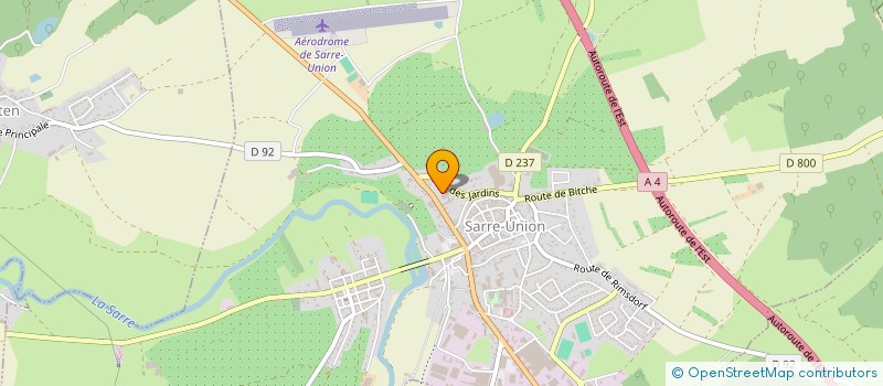 localisation de l'entreprise MONSIEUR MICHAEL GRIBELBAUER  HERBITZHEIM