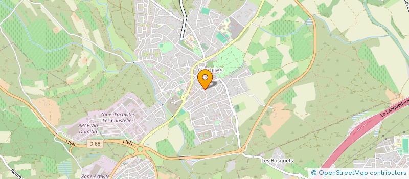 localisation de l'entreprise MONSIEUR MICHAEL GRIGNON  CASTRIES