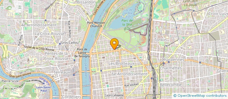 localisation de l'entreprise MONSIEUR MICHAEL GRONDIN  LYON