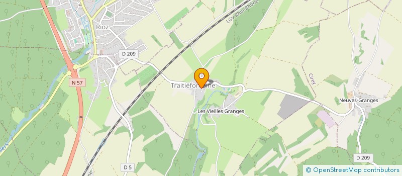 localisation de l'entreprise MONSIEUR MICHAEL GROSJEAN  TRAITIEFONTAINE