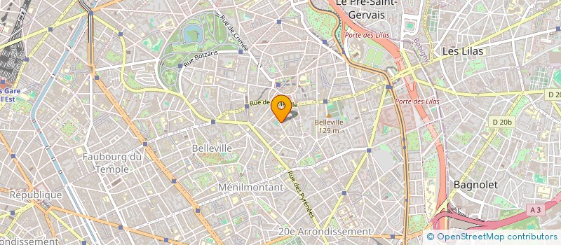 localisation de l'entreprise MONSIEUR MICHAEL GUETTA  PARIS