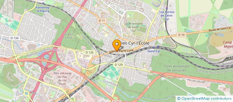 localisation de l'entreprise MONSIEUR MICHAEL GUIGIARO à SAINT-CYR-L'ECOLE