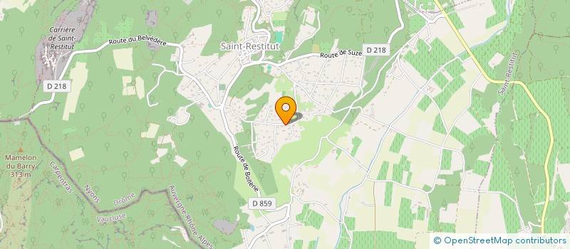 localisation de l'entreprise MONSIEUR MICHAEL GUINARD  SAINT-RESTITUT