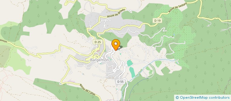 localisation de l'entreprise MONSIEUR MICHAEL GUJDA  BARGEMON