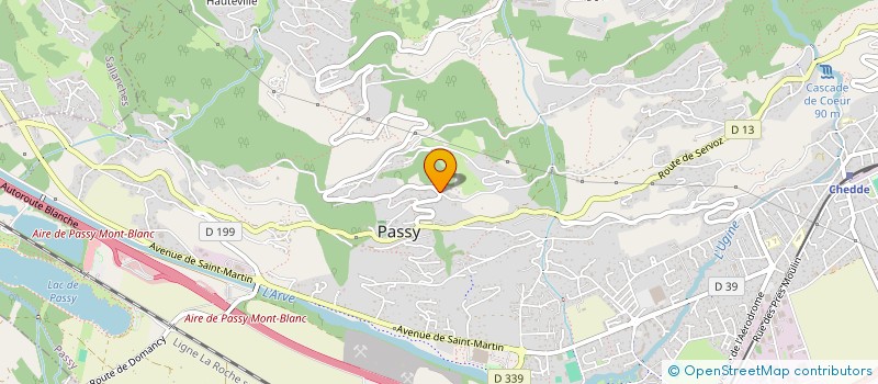 localisation de l'entreprise MONSIEUR MICHAEL GUT  SAINT-GERVAIS-LES-BAINS